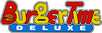 Burgertime Deluxe logo for GameBoy